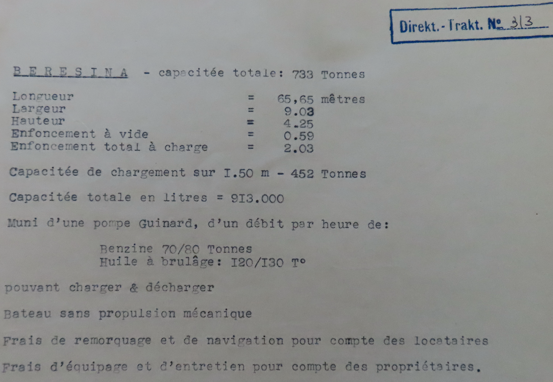 Beschreibung BERESINA